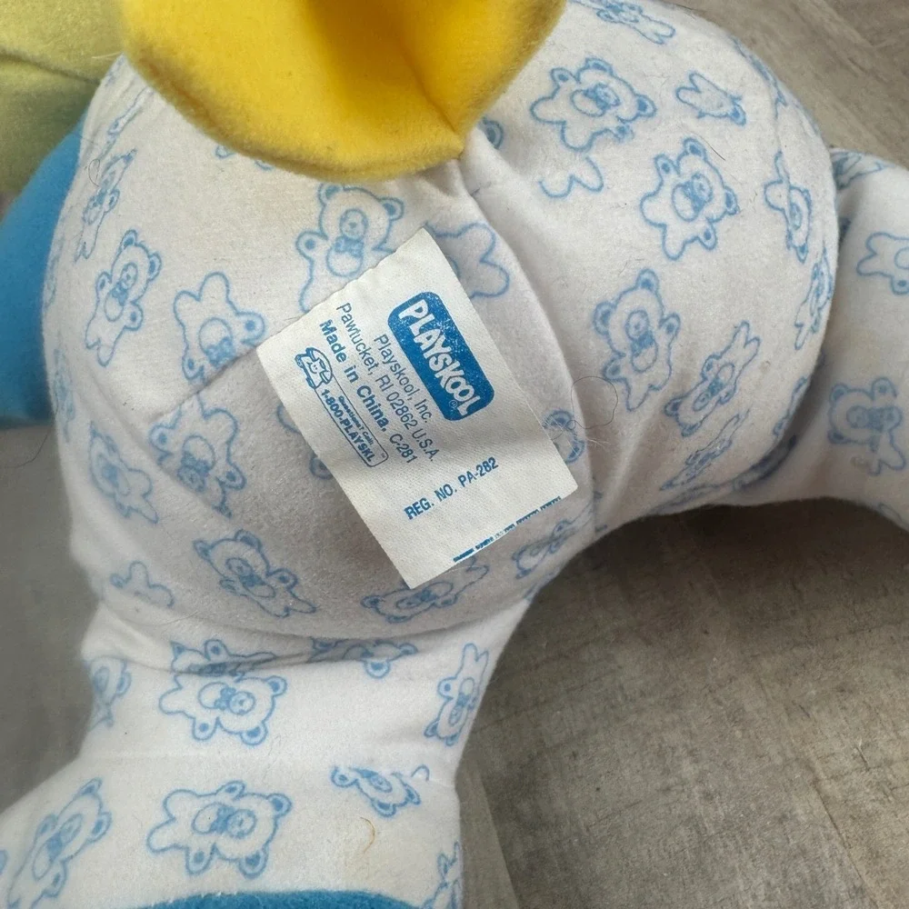 Vintage Big Bird Sesame Street Playskool Busy Bird Activity Sensor Toy Plush